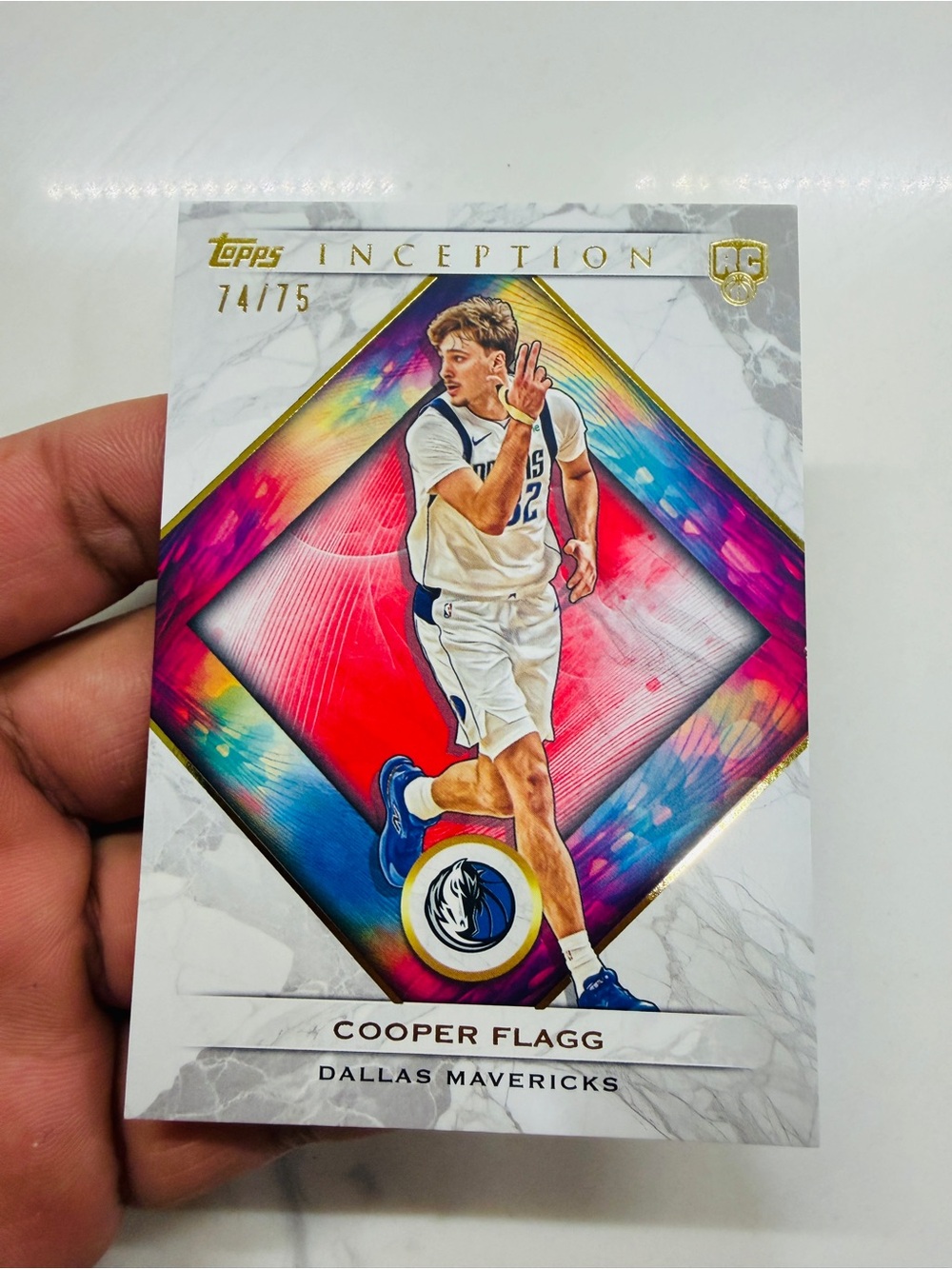 2025-26 Topps Inception Cooper Flagg #22 RC Rookie Red /75